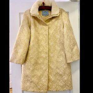 ♥️AUTHENTIC VINTAGE PRADA FUR TRIM JACKET ♥️